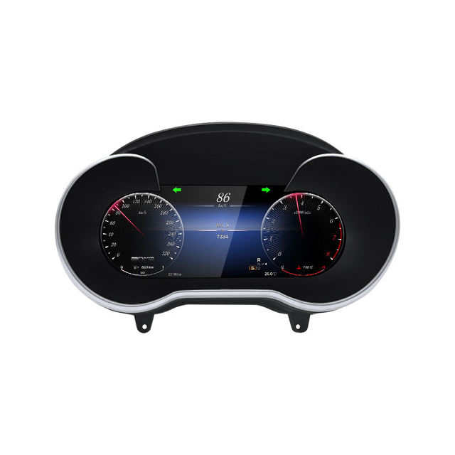 Car Digital Dashboard Speedometer Display for Mercedes-Benz W205/W253 2015-2019 LCD Instrument Panel