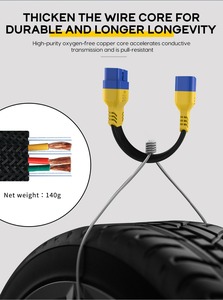 Autel — câble d'extension Flexible pour voiture, câble mâle-femelle, OBD2, 60CM, pour <span class=keywords><strong>Easydiag</strong></span>/THINKDIAG/THINKDRIVER/ELM327 - Product Image 5