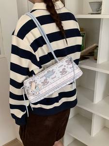 New Premium Korean Stylish Hand Carry Boston <b>Bag</b> for Women 2026 Spring Luxury Shoulder <b>Underarm</b> <b>Bag</b> Handbag - Product Image 4