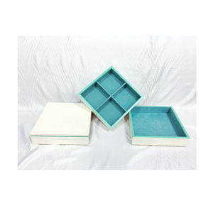 Grande boîte à bijoux/armoire en bois avec serrure pour femmes et filles, pour bagues, colliers, bracelets, surface mate, 3 étages, cadeau de Noël - Product Image 6