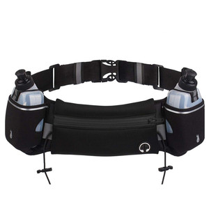 <b>Water</b> <b>Bottles</b> Waist Bag Cycling Fashion Lightweight Waterproof Polyester New Design Fanny Pack Zipper Closure <b>Running</b> Belt - Product Image 1