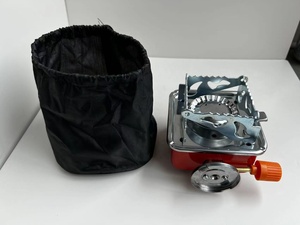 野营炉燃气灶燃烧器烧烤野餐户外炉灶护罩钢不锈钢包装 - Product Image 2
