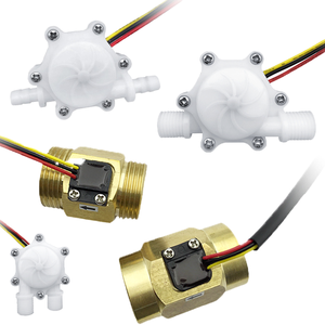 POM cấp thực phẩm nhựa cảm biến lưu lượng nước mét hiệu ứng Hall Cảm biến lưu lượng chất lỏng OD 6 mm cảm biến lưu lượng nước - Product Image 5