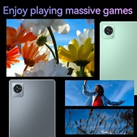 Nueva Tablet Inteligente V10 MTK Android 12 con Pantalla de 10.1 Pulgadas 2560x1600, Cámara Frontal 5G, Educativa para Comercio Electrónico en Wish/Shopee