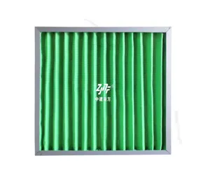 Bingkai aluminium lipit sintetis g4 panel lipat pra filter