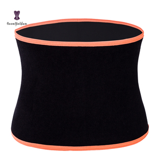 Waist Slimming Men Gym Sports <strong>Underbust</strong> Back to Fit Waist Trimmer Sweat Wrap Fitness Belt - Product Image 6
