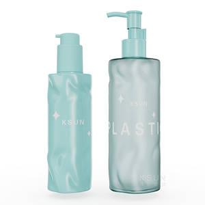 Chai nhựa đựng mỹ phẩm tùy chỉnh 180ml 300ml, dùng cho tẩy trang, sữa dưỡng thể, sữa tắm, dầu gội, có vòi bơm - Product Image 2