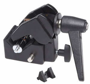 Super Clamp para Estudio Fotográfico, Tornillo de 1/4" y 3/8", Espiga de 5/8", Aluminio Fundido Sólido, Rango de Sujeción de 0.5-2.1", Iluminación para Fotografía y Video - Product Image 4