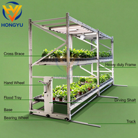 Tables de culture pour serres, bacs de culture en ABS et tables de culture hydroponique pour plantes commerciales