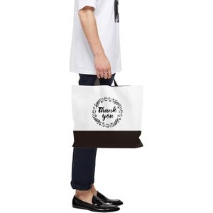 Bolsas de Plástico para Compras de 16x18 Pulgadas, Bolsas de Boutique para Pequeños Negocios, Mercancía a Granel, Tamaño Grande, con Asa Superior - Product Image 4