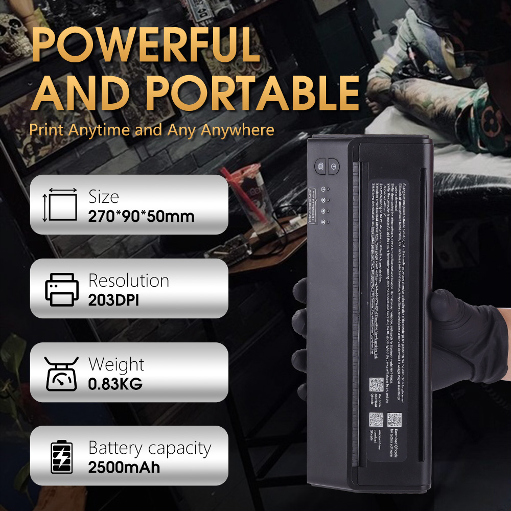 Ambition MHT-P8008 Tattoo Printer - Precision & Portability