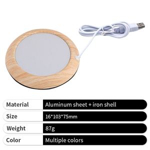 Factory Price Smart Ceramic <b>Electric</b> Coffee Mug Warmer Usb <b>Heating</b> Cup <b>Pad</b> for Sale - Product Image 5
