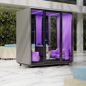 บูธอะคูสติกขนาดเล็กสำหรับสำนักงานสำนักงานทำจากอลูมิเนียมกันเสียงสำหรับใช้ในสำนักงาน - Product Image 2