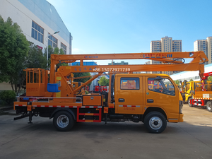 Nouvelle plateforme de travail aérienne à flèche articulée Dongfeng, <span class=keywords><strong>diesel</strong></span>, commande hydraulique, camion avec hauteur de travail maximale de <span class=keywords><strong>8m</strong></span> à 68m - Product Image 3