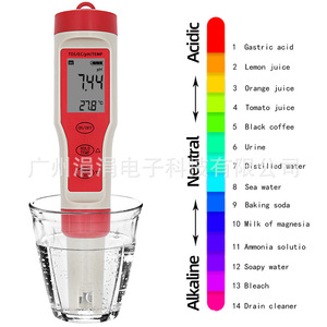 เครื่องวัดคุณภาพน้ำ pH TDS EC TEMP 4 in 1 แบบพกพา สำหรับน้ำดื่ม - Product Image 4