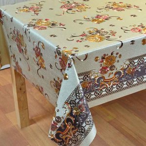 Professional Customized Printed Vinyl Tablecloth <strong>Waterproof</strong> PVC <strong>Table</strong> <strong>Cover</strong> for Household Dining <strong>Table</strong> - Product Image 6