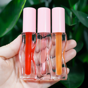 Gloss à lèvres liquide végétalien waterproof de haute qualité, étiquette privée, vente en gros, paillettes scintillantes, huile à lèvres liquide colorée - Product Image 2