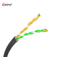 Cable de red Cat5e y Cat6 1000ft/305m con RJ45 | Cable LAN de alta velocidad para Gigabit Ethernet y redes de oficina
