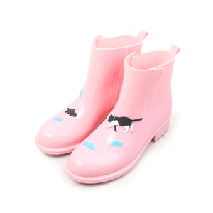 Mignon bottes courtes licorne <span class=keywords><strong>chelsea</strong></span> dames bottes designer <span class=keywords><strong>noir</strong></span> femmes cheville bottes de pluie - Product Image 6