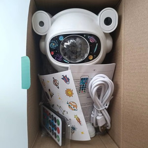 High Quality <strong>Speaker</strong> Control RGB Nebula Star Smart Lights Astronaut Projector LED Night Light for Kids - Product Image 3