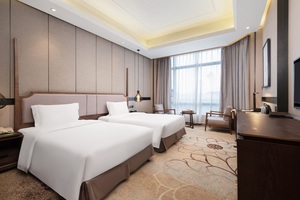 Juego <span class=keywords><strong>de</strong></span> Muebles <span class=keywords><strong>de</strong></span> Dormitorio Estilo Hotel para Apartamentos con Acabados <span class=keywords><strong>de</strong></span> Madera Contrachapada y Chapa <span class=keywords><strong>de</strong></span> Madera a <span class=keywords><strong>un</strong></span> <span class=keywords><strong>Precio</strong></span> Accesible - Product Image 4