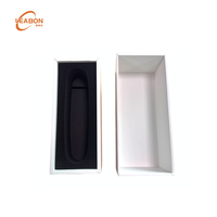 Boîte en carton rigide recyclé avec logo personnalisé, insert en mousse EVA, pelliculage mat pour emballage cadeau de téléphone, appareil photo, produit numérique