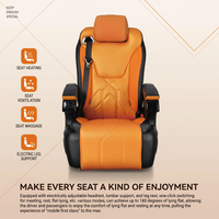 Siège de capitaine électrique inclinable de luxe avec massage, chauffage et ventilation pour Toyota Ford Van Rv Captains Recaro Chair