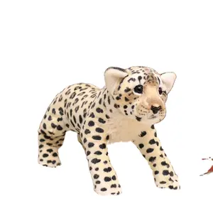 Schattige Interessante Knuffels Knuffels Pluche Speelgoed Simulatie Tijger, Leeuw En Luipaard Pop