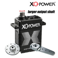 Moteur servo industriel robotique XQ POWER XQ-S9150D 180kg.cm 16.8V HV sans balais 10A de crête, engrenage en acier, coque CNC 7075