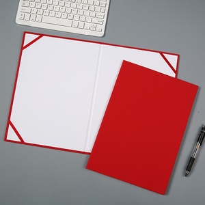 Matte vàng dập Sáng Tạo Giải thưởng bìa cứng giấy chứng nhận PP hộp tập tin với danh dự Bìa bán buôn nộp hồ sơ sản phẩm - Product Image 1