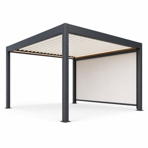 Pérgola comercial RKOVE RK-S2 de 6*6 m para terrazas de clubes privados y hostelería, pérgola inteligente de aluminio. - Product Image 3