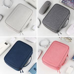 Digital <b>Accessories</b> Electronics Organizer <b>Bag</b> Waterproof Carrying Pouch Electronics Storage <b>Bag</b> Travel Universal Cable Organizer - Product Image 6