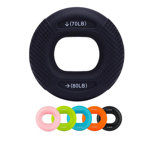Fortalecedor de agarre de mano Entrenamiento de <span class=keywords><strong>antebrazo</strong></span> Aliviar el <span class=keywords><strong>dolor</strong></span> de muñeca Túnel carpiano Gatillo Mazo Ejercitador de dedos Agarre Entrenador de fuerza - Product Image 1