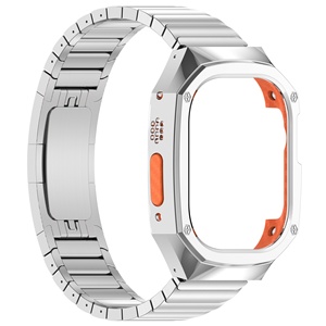 Correa de Reloj de Acero Inoxidable de 22 mm con Una Sola Cadena para S7/S8/S9 Ultra3 - Product Image 5