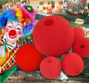 Usine d'éponges en mousse pour nez de clown rouge pour le carnaval - Product Image 2