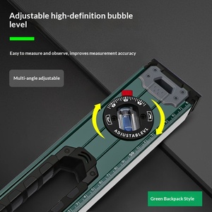 Nivel <span class=keywords><strong>de</strong></span> burbuja magnético <span class=keywords><strong>de</strong></span> aleación <span class=keywords><strong>de</strong></span> <span class=keywords><strong>aluminio</strong></span>, regla <span class=keywords><strong>de</strong></span> nivel <span class=keywords><strong>de</strong></span> 300-1000 mm, nivel <span class=keywords><strong>de</strong></span> burbuja <span class=keywords><strong>de</strong></span> precisión para construcción, venta al por mayor OEM - Product Image 3