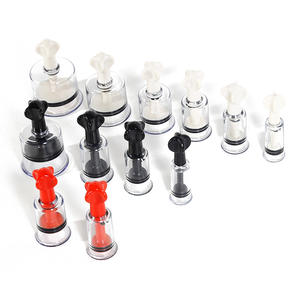 6 Größe Nippel Sauger Vergrößerung Nippel klemmen Pussy Pump Klitoris Clip Vakuum Stimulieren Brust vergrößerung Sexspielzeug Für Frauen Männer BDSM - Product Image 2