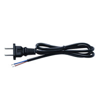Cordon d'alimentation électrique à prix d'usine, prise US 2 broches étanche 10A/13A/15A AC, longueur de câble 5m/2m, 3 prises pour appareils électroménagers