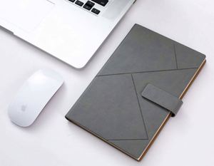 2025 Custom Leather Cheap Hardcover Journal Diary <b>Notebooks</b> Weekly Monthly Planner Magnetic With Square Buckle for Gift - Product Image 3