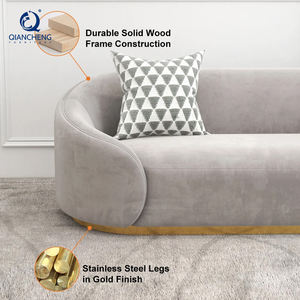 चीन आधुनिक डिजाइन सोफा फ्फी लिविंग रूम निर्माता के लिए सरल डबल कुडलर अरबिक मेलिस सोफा मूल्य के साथ सेट - Product Image 5