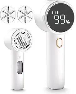 Removedor de Pelusas Portátil para Pelo de Mascotas, Removedor Eléctrico de Pelusas, Recargable, Afeitadora de Bolas de Pelo para Ropa, Elimina Pelusas - Product Image 2