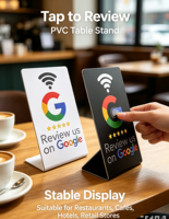 Support d'affichage personnalisé avec code QR, carte de membre professionnelle en PVC sans contact RFID NFC NTAG213, étanche ISO, pour hôtel, 13,56 MHz