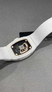 เทคนิคการตั้งค่าเครื่องจักรแบบดั้งเดิม ตัวเรือนเซรามิกทำมืออย่างประณีต นาฬิกาจักรกลสำหรับผู้ชายและผู้หญิง - Product Image 6