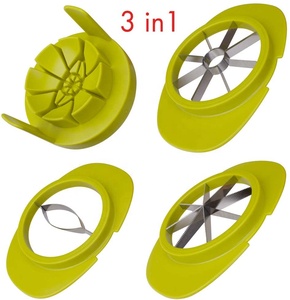 Herramientas de cocina fáciles de pelar, 4 en 1, mango de manzana, pera, cortador, separador, removedor de picaduras - Product Image 6