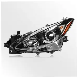 Changing Headlamp Headlight Assembly Turn Signals LED Work Head Lights for Mazda 3 2014 2015 2016