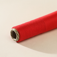 Fil à tricoter en coton/polyester recyclé teint en gros, écologique, haute ténacité, pour gants et tricot mélangé