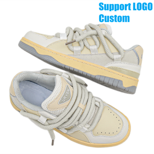 Nuove <span class=keywords><strong>Scarpe</strong></span> <span class=keywords><strong>da</strong></span> Ginnastica e <span class=keywords><strong>da</strong></span> <span class=keywords><strong>Basket</strong></span> <span class=keywords><strong>da</strong></span> Uomo Basse <span class=keywords><strong>Bianche</strong></span> con Logo Personalizzato per la Primavera - Product Image 6