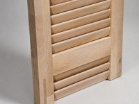 Volets en bois massif de style ferme européenne, cadre décoratif pour fenêtre murale, persiennes de haute qualité, volets extérieurs en bois peints