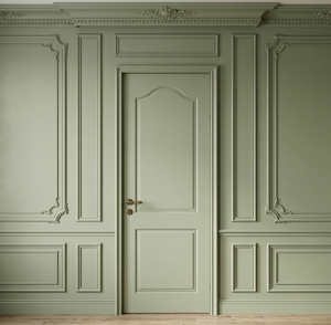 Puerta Interior Arqueada de un Solo Panel, Estilo Francés Moderno, Núcleo Compuesto, Insonorizada, Pintada, Marca <span class=keywords><strong>Binbin</strong></span>, Garantía de 2 Años, Ecológica - Product Image 1