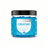 Gommes de créatine monohydrate haute puissance, complément nutritionnel quotidien, complément alimentaire de qualité professionnelle pour les passionnés de fitness